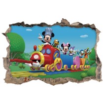 Vinilos infantiles mickey mouse y sus amigos 3d